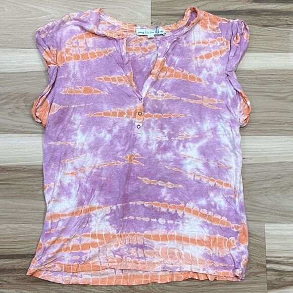 Young Fabulous and Broke Tie Dye Tee Shirt Women’s Medium - Picture 1 of 2